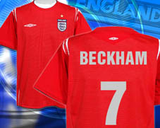 Your name & number printed on football shirts
