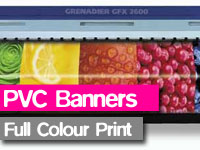 full colour digital printed banners, vinyl promotional banners,birthdays,party 